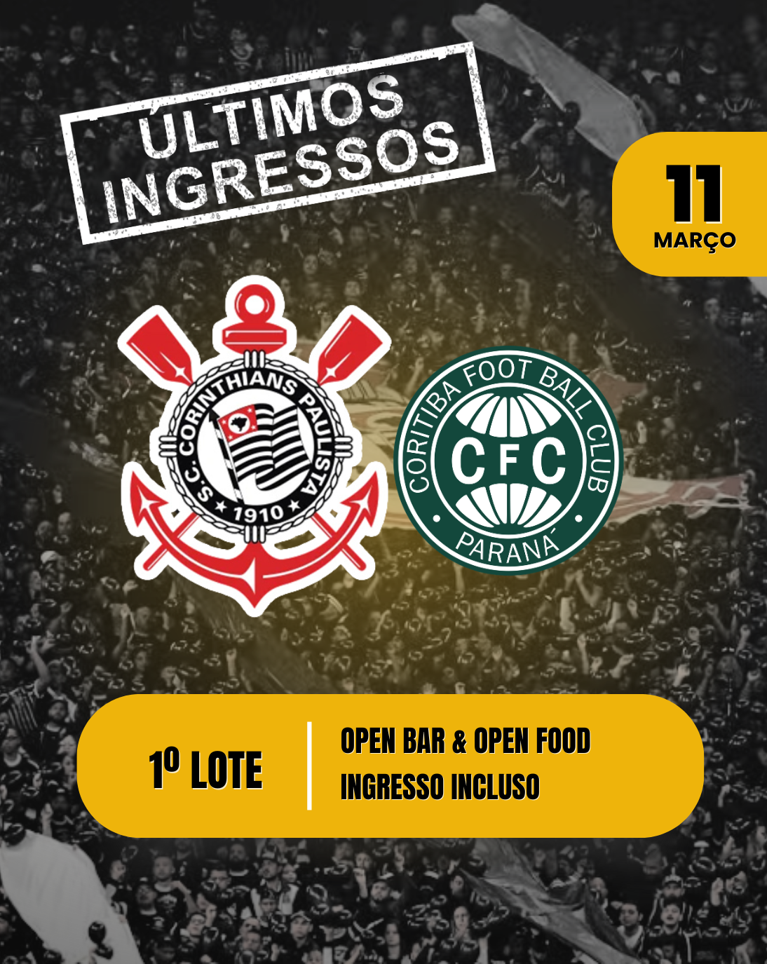 Corinthians x Coritiba – Campeonato Brasileiro 2026