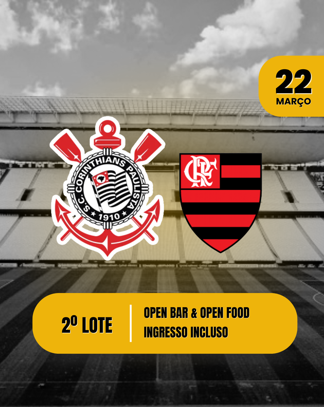 Corinthians x Flamengo – Campeonato Brasileiro 2026