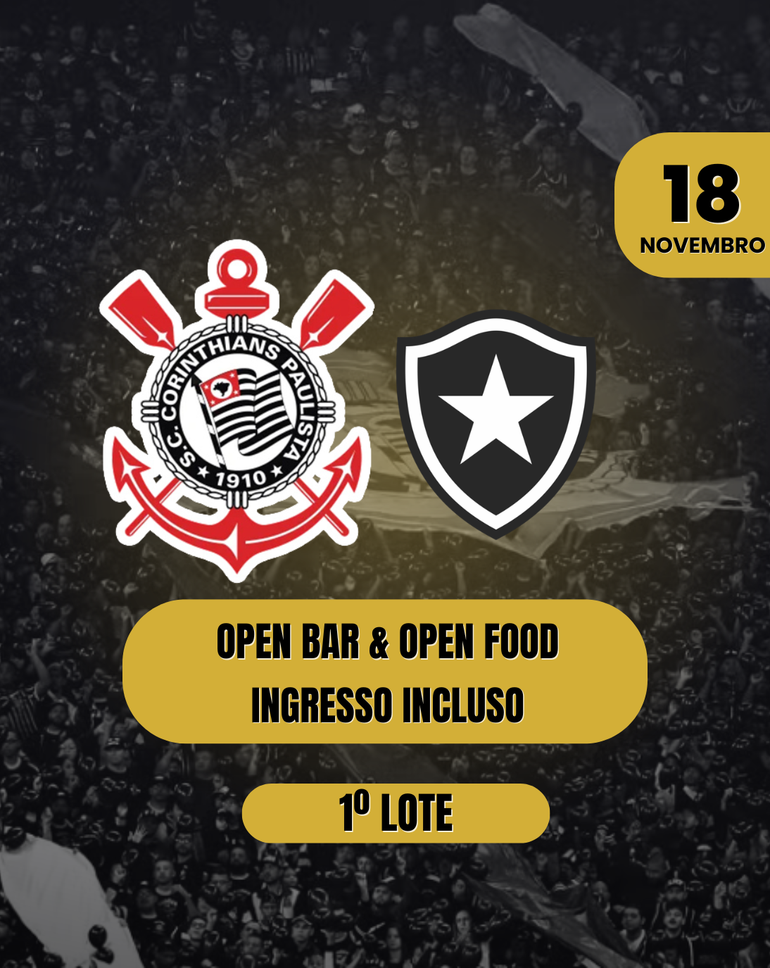 Corinthians x Botafogo – Campeonato Brasileiro 2026